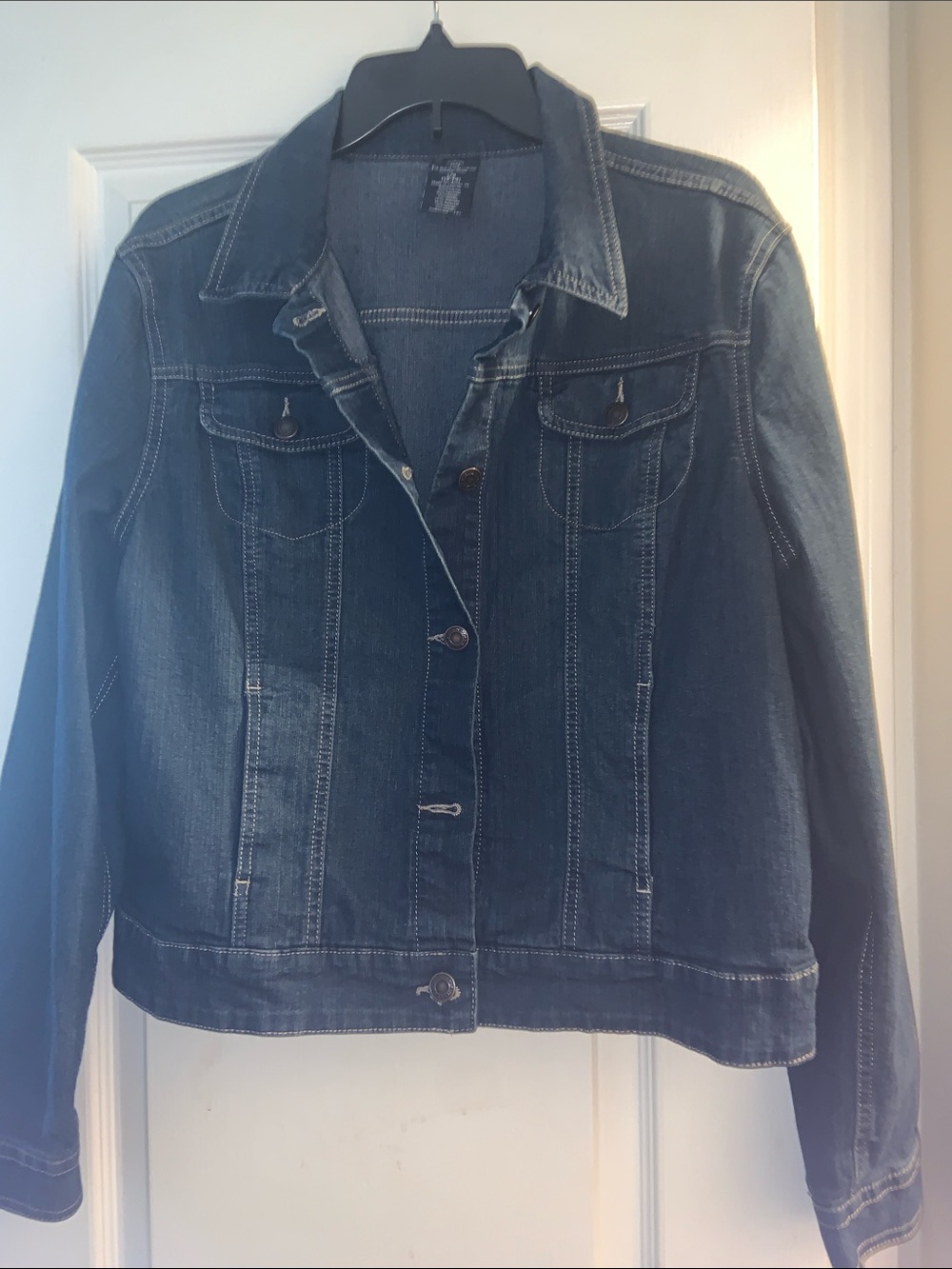Faded Glory Dark Blue Ladies Denim Jacket